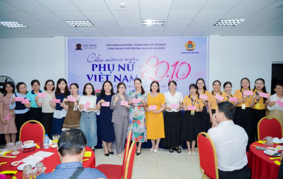 Ngày 20/10 ở GDU: Khi những điều giản dị tạo nên sự gắn kết