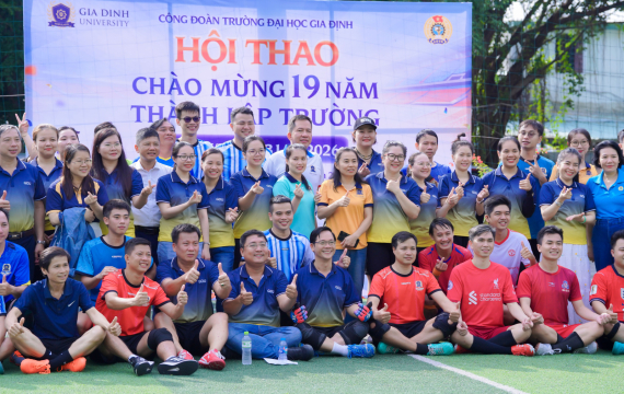 Hội thao GDU 2026: Lan tỏa tinh thần đoàn kết, tiếp lửa hành trình 19 năm phát triển
