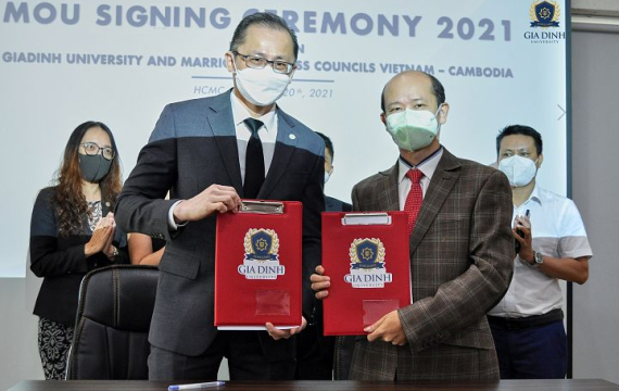 Đại học Gia Định ký kết thỏa thuận hợp tác (MOU) với Hội đồng Kinh doanh Việt Nam và Campuchia - Tập đoàn Marriot