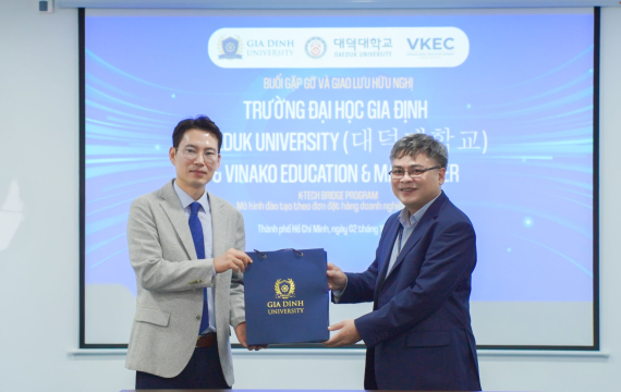 GDU gặp gỡ Đại học Daeduk và Vinako Education, mở rộng cơ hội học tập và trải nghiệm quốc tế cho sinh viên