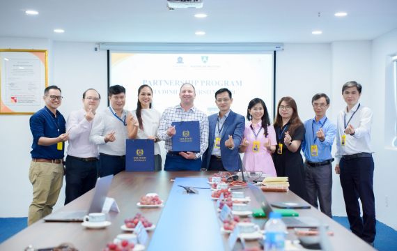 GDU mở rộng hợp tác quốc tế, mở lối học tập tại Úc cho sinh viên 