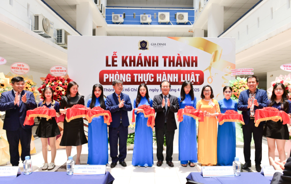 GDU khánh thành Phòng Thực hành Luật: Nâng tầm đào tạo luật sư thế hệ mới