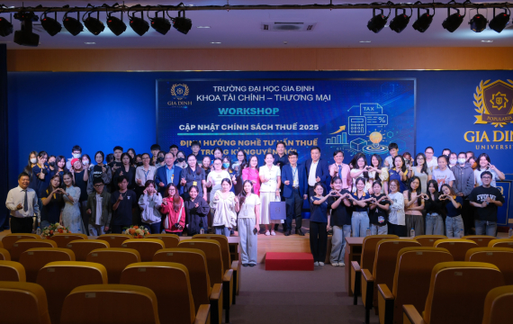Trường Đại học Gia Định cập nhật chính sách Thuế 2025, định hướng nghề Tư vấn thuế trong kỷ nguyên số