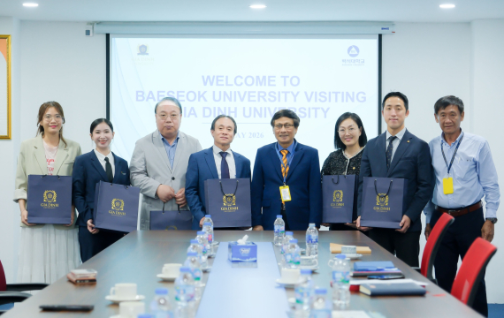 Trường Đại học Gia Định mở rộng hợp tác quốc tế cùng Đại học Baekseok University trong đào tạo và giao lưu học thuật 