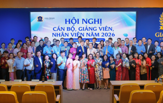 Trường Đại học Gia Định tổ chức Hội nghị Cán bộ, Giảng viên, Nhân viên năm 2026: Đồng lòng kiến tạo - Vững bước vươn xa