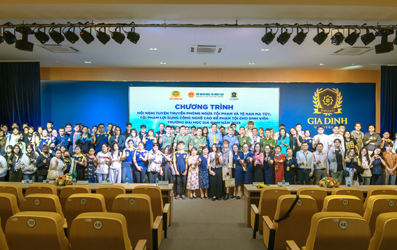 Sinh viên GDU được trang bị kỹ năng phòng ngừa tội phạm, tệ nạn ma túy và mua bán người