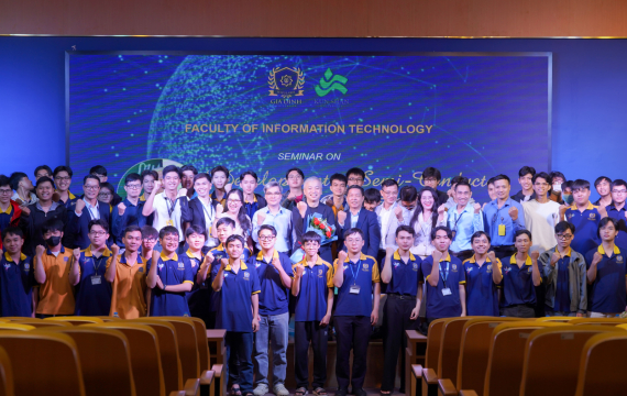 Toàn cảnh hội thảo chuyên đề “Development of Semi-Conductor Industry in Taiwan”