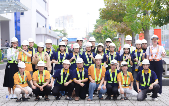 GDUers trải nghiệm thực tế tại Công ty TNHH Phát triển Nguồn nhân lực Tân Cảng - STC