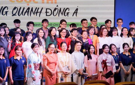 Vòng Quanh Đông Á 2025 - Hành trình kết nối văn hóa đa quốc gia tại Trường Đại học Gia Định