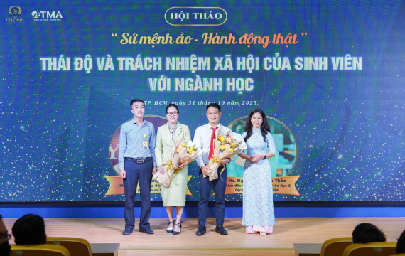 Sinh viên Khoa Quản trị - Marketing nâng cao trách nhiệm xã hội qua hội thảo chuyên đề