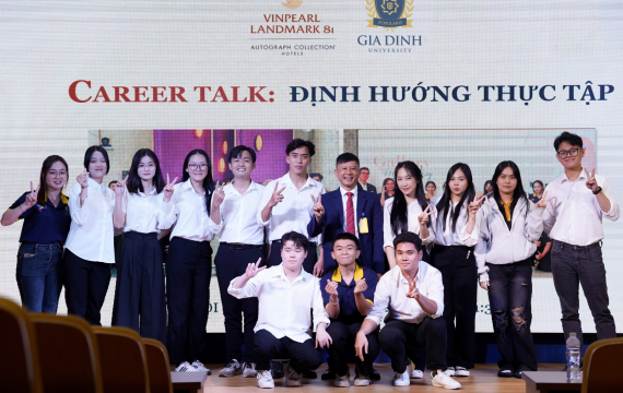 Career talk “Định hướng thực tập” - Hành trang hội nhập ngành khách sạn quốc tế
