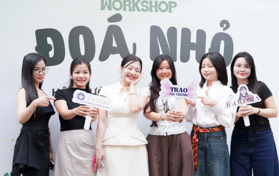 Workshop “Đóa Nhỏ” - Trao Yêu Thương, Gửi Hương Sắc 