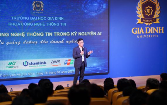 GDU kết nối doanh nghiệp: Đào tạo nhân lực công nghệ thông tin chuẩn kỷ nguyên AI 