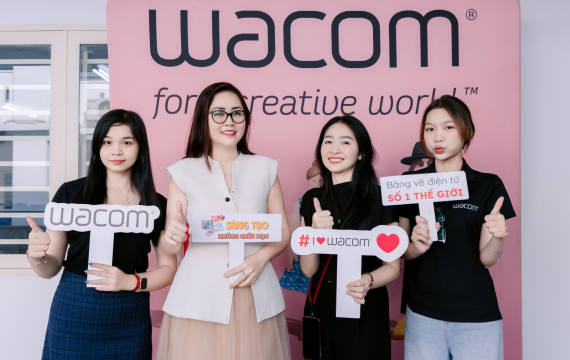 Bùng nổ cảm hứng sáng tạo tại sự kiện “3D Scan The World” & “Thử Wacom - Thách sáng tạo”