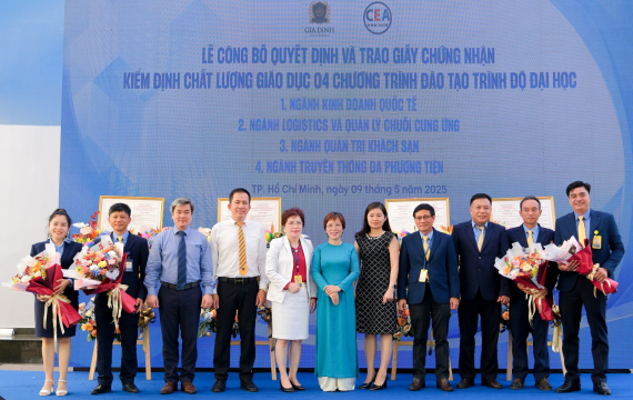 GDU tiếp tục khẳng định chất lượng đào tạo với 4 chương trình đạt kiểm định giáo dục