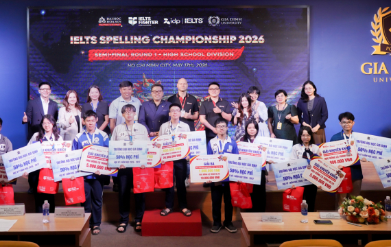 Đấu trường từ vựng” Ielts Spelling Championship 2026” chính thức bùng nổ tại GDU!
