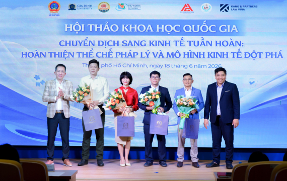 GDU tổ chức Hội thảo khoa học quốc gia với chủ đề “Chuyển dịch sang Kinh tế tuần hoàn: Hoàn thiện thể chế pháp lý và Mô hình kinh tế đột phá”