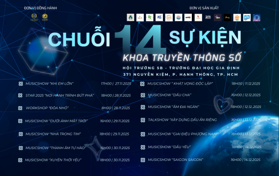 Khoa Truyền thông số GDU: Hành trình đánh thức cảm xúc và khẳng định bản sắc qua chuỗi 14 sự kiện nghệ thuật