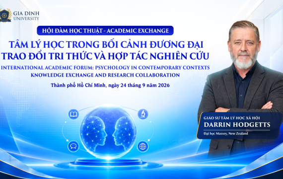 GDU mở rộng góc nhìn đa chiều về Tâm lý học cùng chuyên gia quốc tế