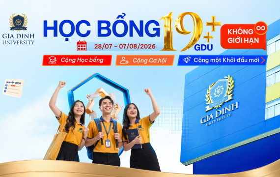 GDU triển khai học bổng 19++ chào đón tân sinh viên K20