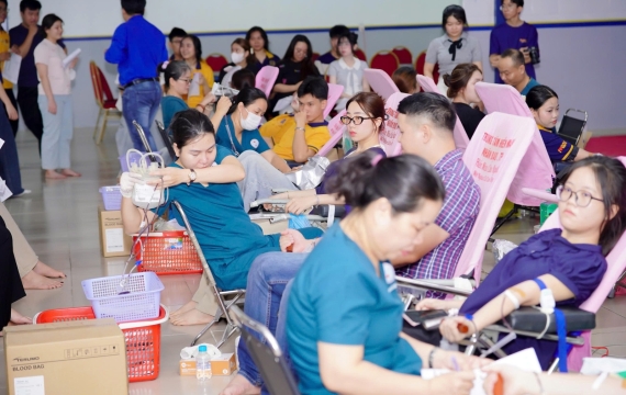 GDU lan tỏa tinh thần nhân ái qua chương trình Hiến máu tình nguyện 2026