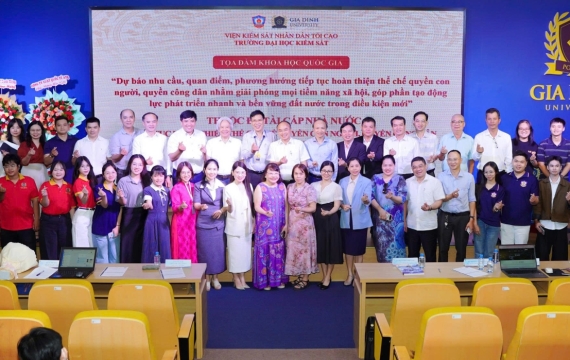 GDU và Trường Đại học Kiểm sát trao đổi định hướng hoàn thiện thể chế quyền con người, quyền công dân