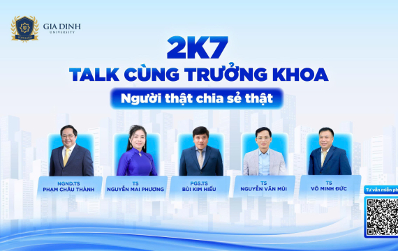2k7 talk cùng Trưởng khoa: Người thật, chia sẻ thật
