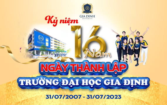 Kỷ niệm 16 năm ngày thành lập Trường Đại học Gia Định  