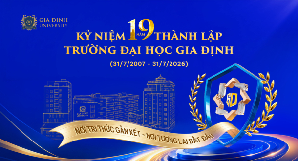 Khởi động hành trình kỷ niệm 19 năm thành lập Trường Đại học Gia Định