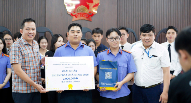 Cuộc thi “Phiên tòa giả định GDU năm 2025” vượt xa kỳ vọng
