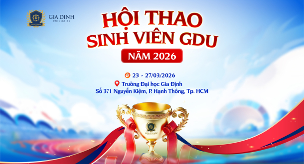 Hội thao sinh viên GDU 2026 chính thức khởi động!