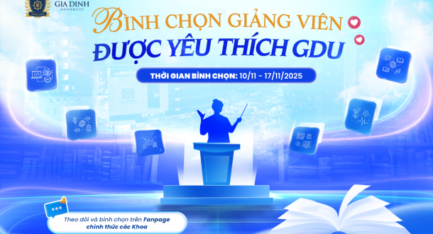 Trường Đại học Gia Định phát động cuộc bình chọn Giảng viên được yêu thích năm học 2024 - 2025 