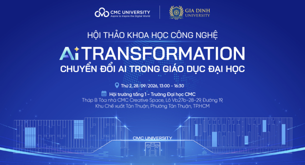Hội thảo khoa học “AI Transformation: Chuyển đổi AI trong giáo dục đại học” 