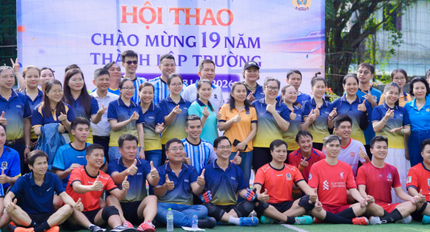 Hội thao GDU 2026: Lan tỏa tinh thần đoàn kết, tiếp lửa hành trình 19 năm phát triển