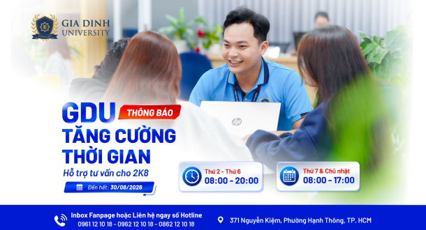 GDU đồng hành cùng thí sinh sau kỳ thi tốt nghiệp THPT 2026