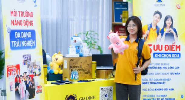 Đăng ký xét tuyển tại GDU - Cơ hội nhận nhiều quà tặng hấp dẫn 