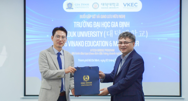 GDU gặp gỡ Đại học Daeduk và Vinako Education, mở rộng cơ hội học tập và trải nghiệm quốc tế cho sinh viên