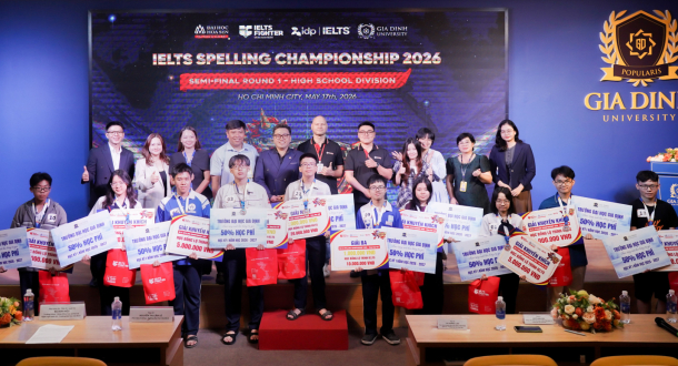 Đấu trường từ vựng ”Ielts Spelling Championship 2026” chính thức bùng nổ tại GDU!