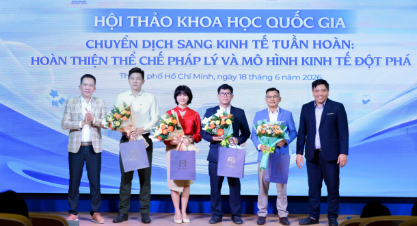 GDU tổ chức Hội thảo khoa học quốc gia với chủ đề “Chuyển dịch sang Kinh tế tuần hoàn: Hoàn thiện thể chế pháp lý và Mô hình kinh tế đột phá”