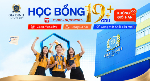 GDU triển khai học bổng 19++ chào đón tân sinh viên K20