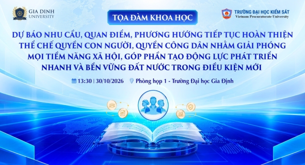 GDU kết nối chuyên gia pháp luật, thúc đẩy trao đổi học thuật về quyền con người, quyền công dân 