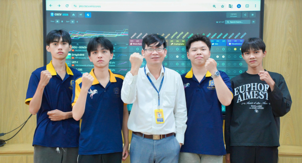 Sinh viên GDU xuất sắc lọt Top 10 Cuộc thi Sinh viên An ninh mạng 2026