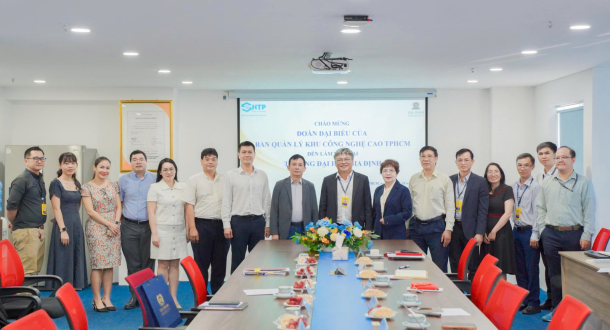 GDU trao đổi cơ hội hợp tác đào tạo, nghiên cứu và đổi mới sáng tạo với Ban Quản lý Khu Công nghệ cao TP.HCM