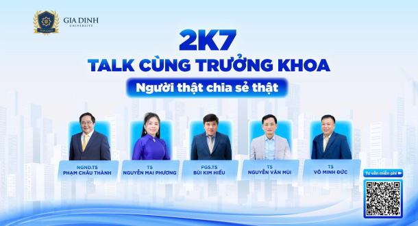 2k7 talk cùng Trưởng khoa: Người thật, chia sẻ thật