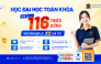 Học Đại học toàn khóa chỉ từ 116 triệu đồng tại GDU