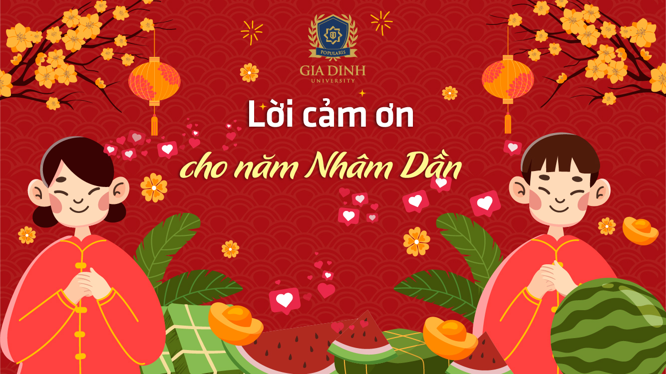 Lời cảm ơn cho năm Nhâm Dần